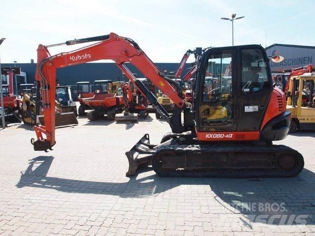 Kubota KX080-4a Mini excavators < 7t