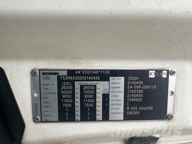 Scania R 500 6x2 Truck Tractor Units