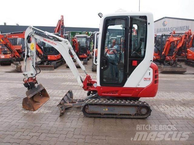 Takeuchi TB 216 Mini excavators < 7t