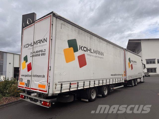 Wecon APZ 218 Tautliner/curtainside trailers