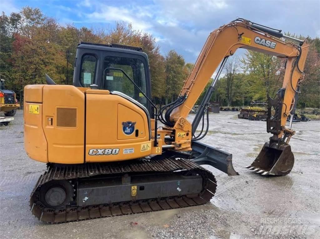 CASE CX80 Mini excavators < 7t