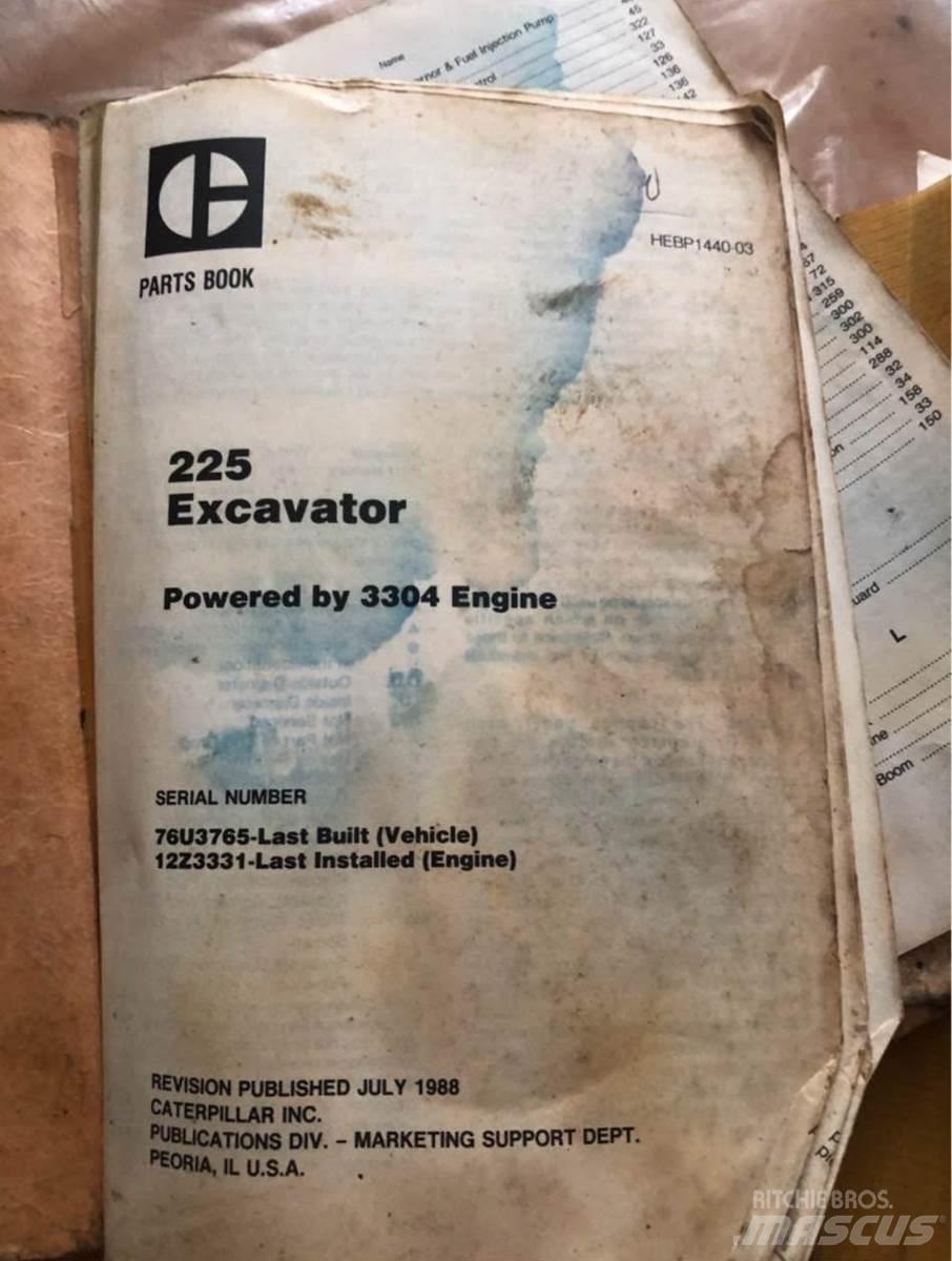 CAT 225 LC Crawler excavators