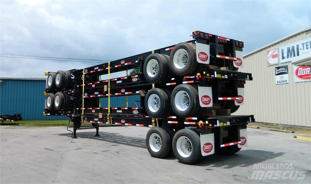 Dorsey SC40 Containerframe/Skiploader trailers