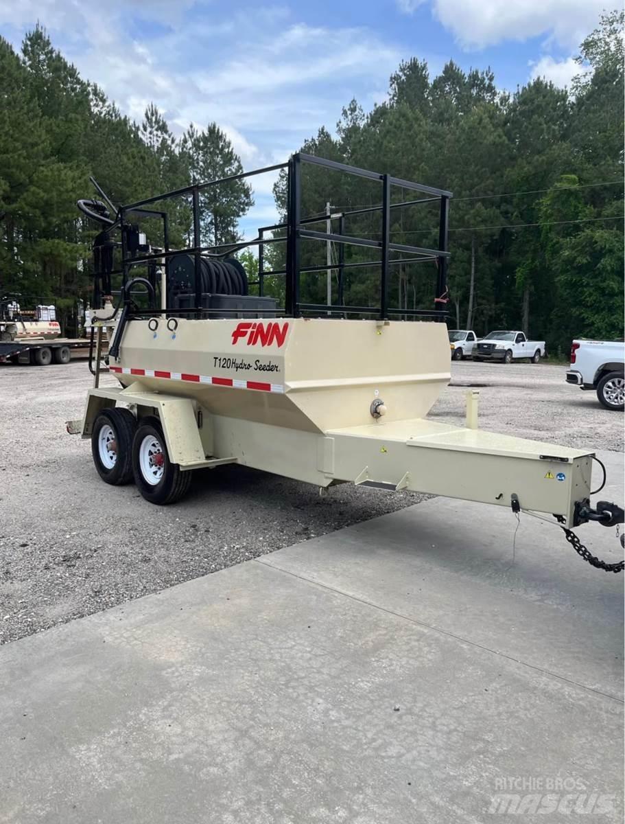 Finn T120 Receiving hoppers, blowers and elevators