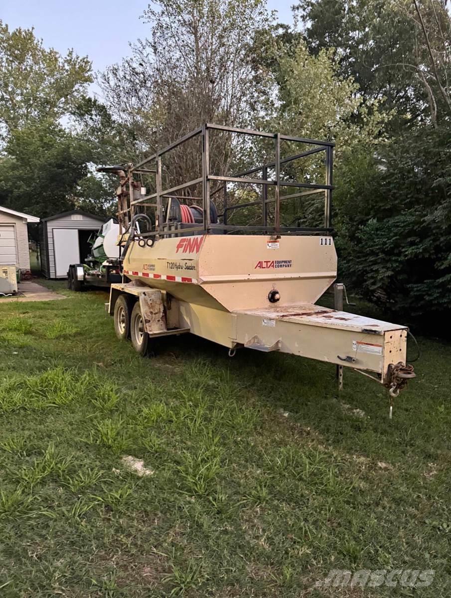 Finn T120 Receiving hoppers, blowers and elevators