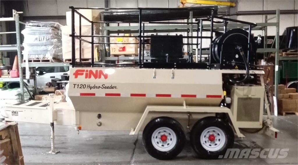 Finn T120 Receiving hoppers, blowers and elevators