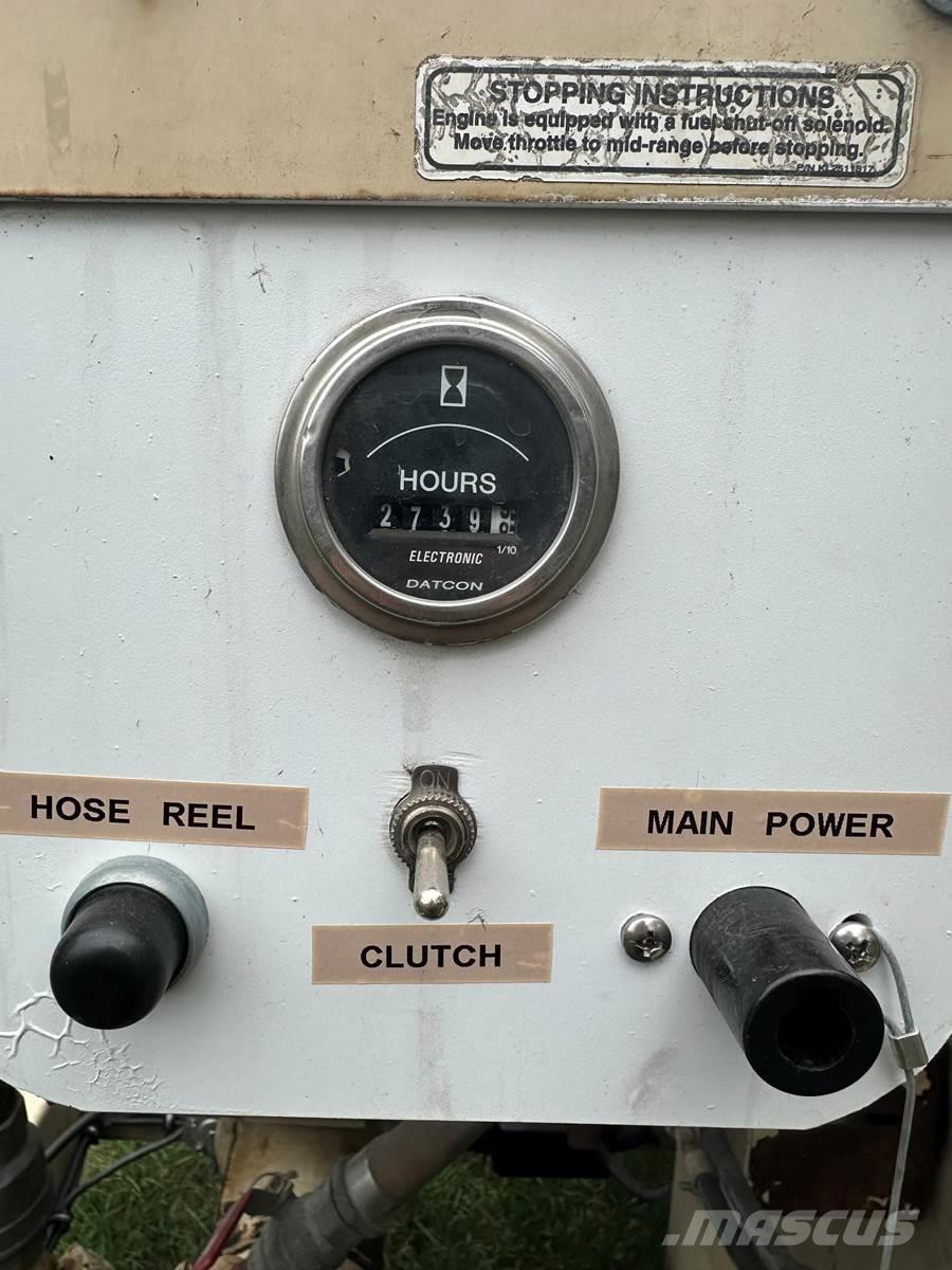 Finn T60T Receiving hoppers, blowers and elevators