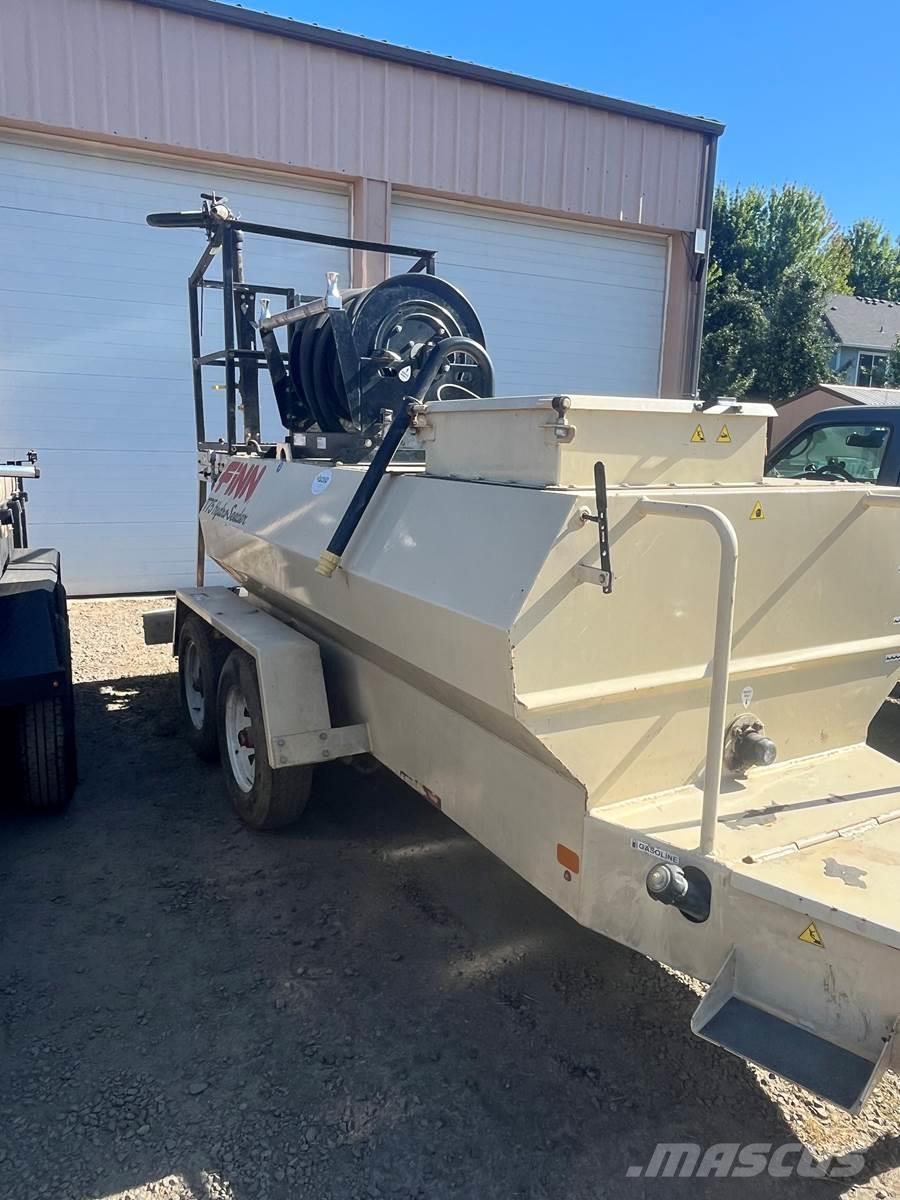 Finn T75T Receiving hoppers, blowers and elevators