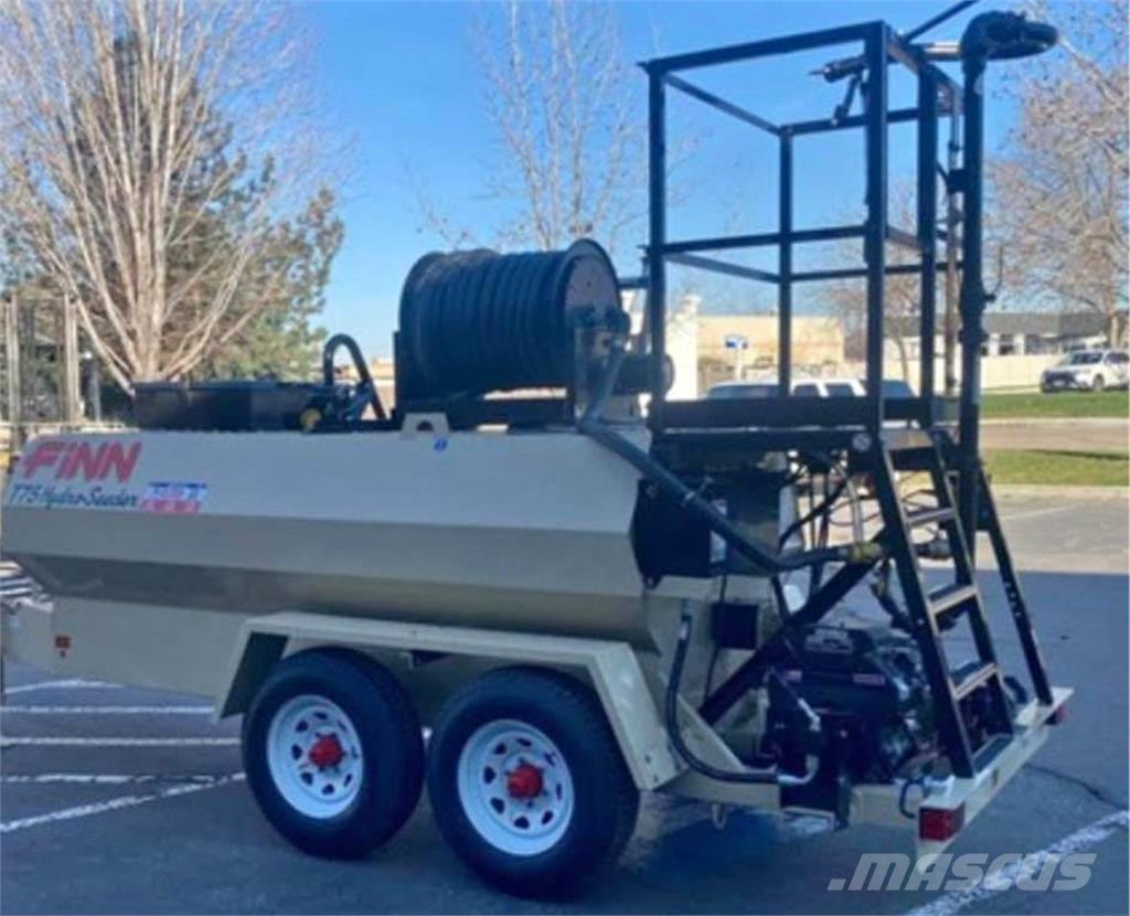Finn T75T Receiving hoppers, blowers and elevators