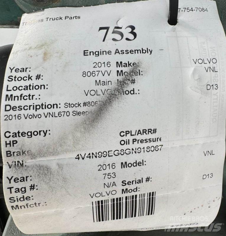 Volvo D13 Engines