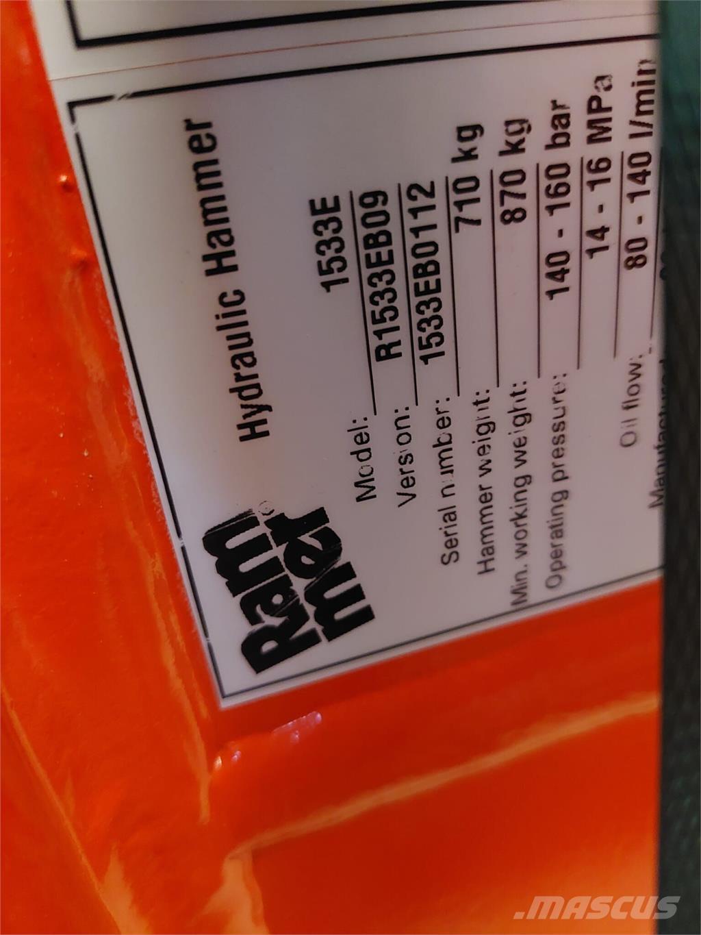 Rammer 1533E Other