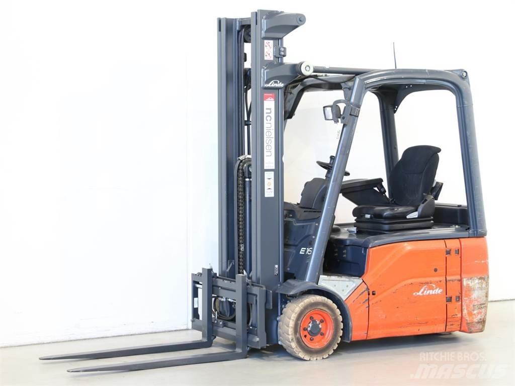 Linde E16/386-01 Electric forklift trucks
