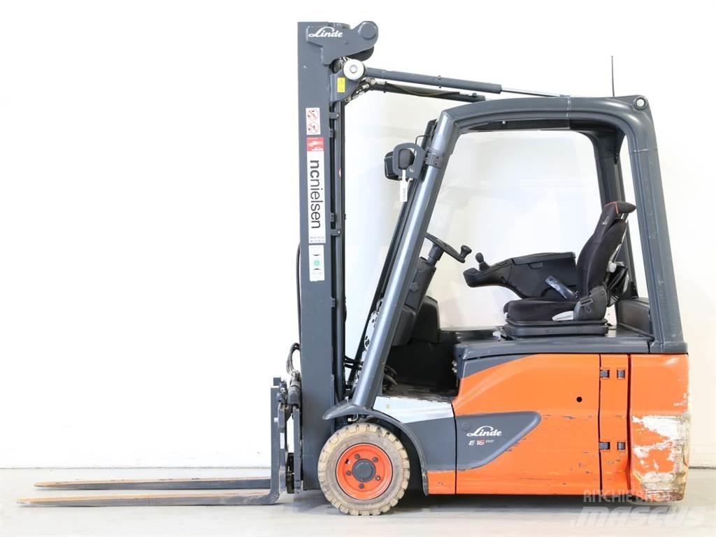 Linde E16/386-02 EVO Electric forklift trucks