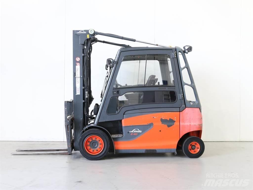 Linde E40/600HL/388 Electric forklift trucks