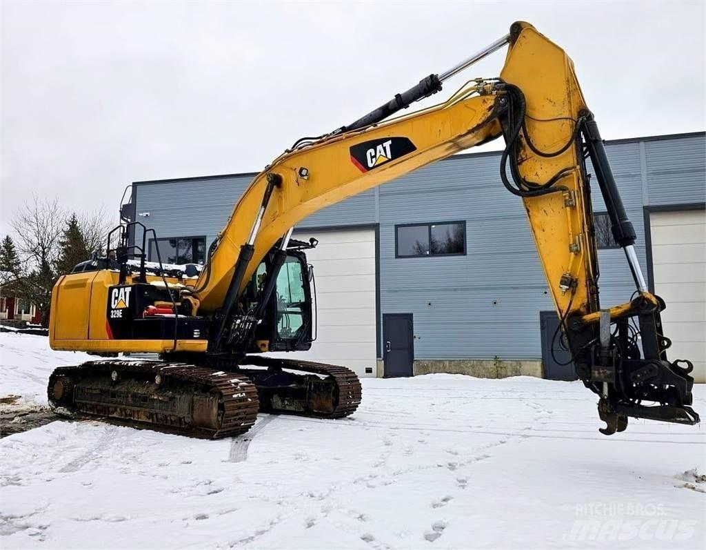 CAT 329E Crawler excavators