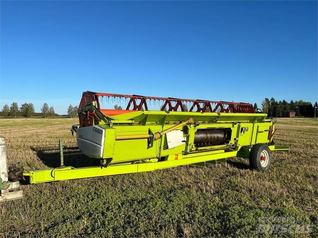 CLAAS C660 Pöytä Combine harvesters