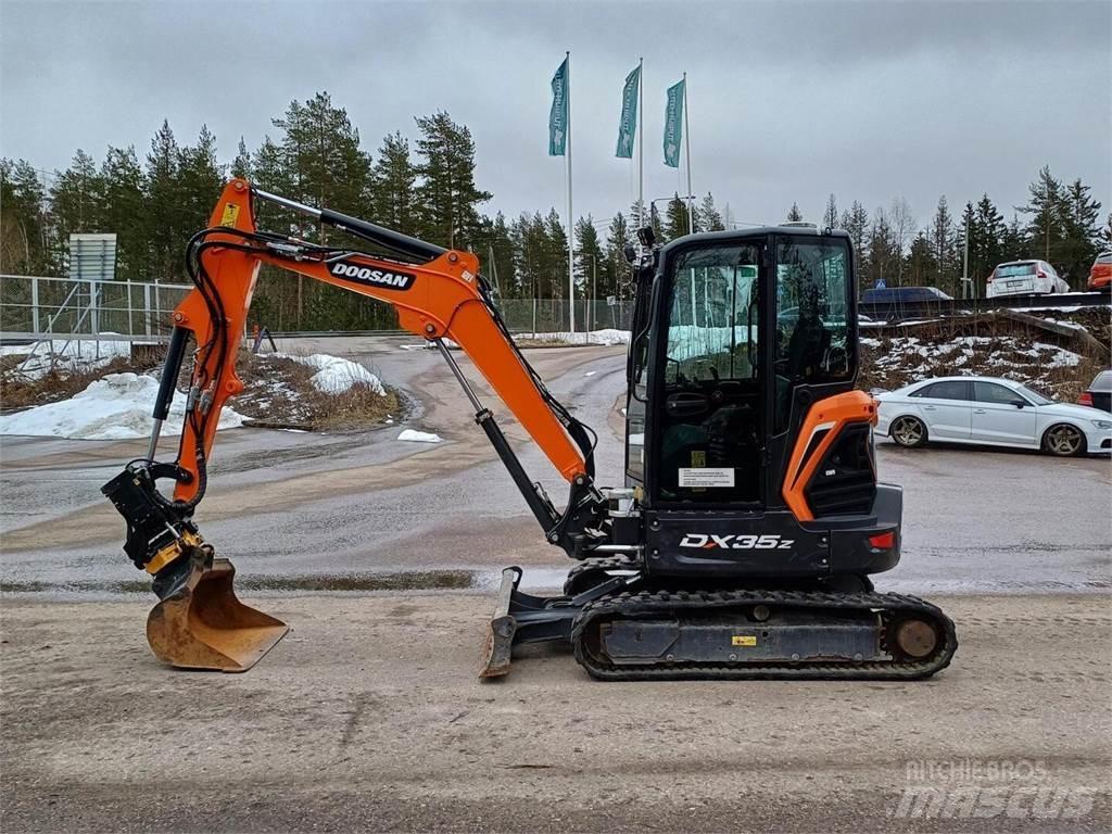 Doosan DX 35 Z Mini excavators < 7t