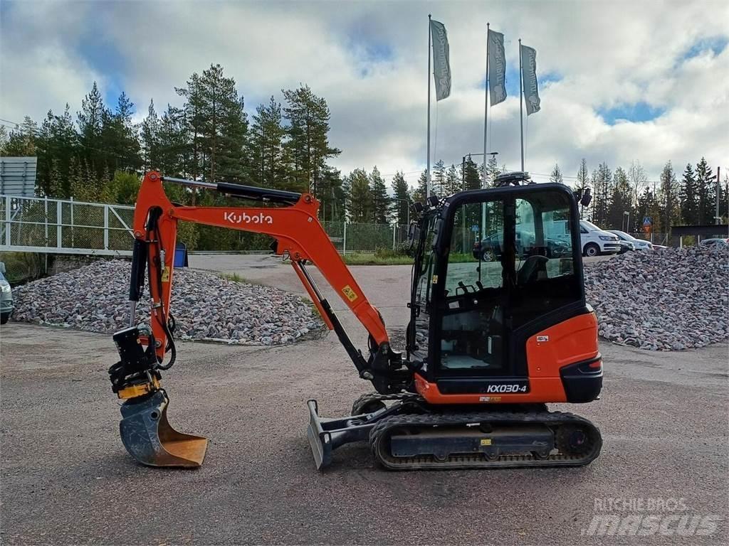 Kubota KX 030-4 Mini excavators < 7t