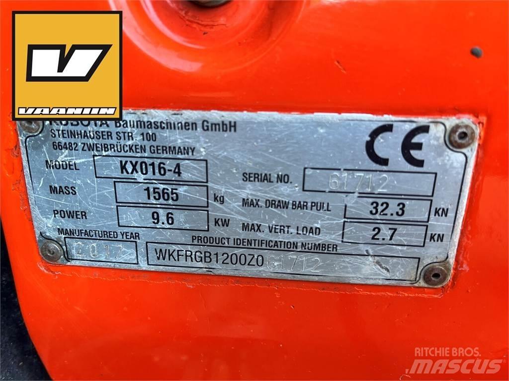 Kubota KX016-4 Mini excavators < 7t