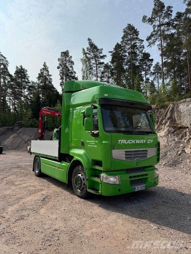 Renault Premium Crane trucks