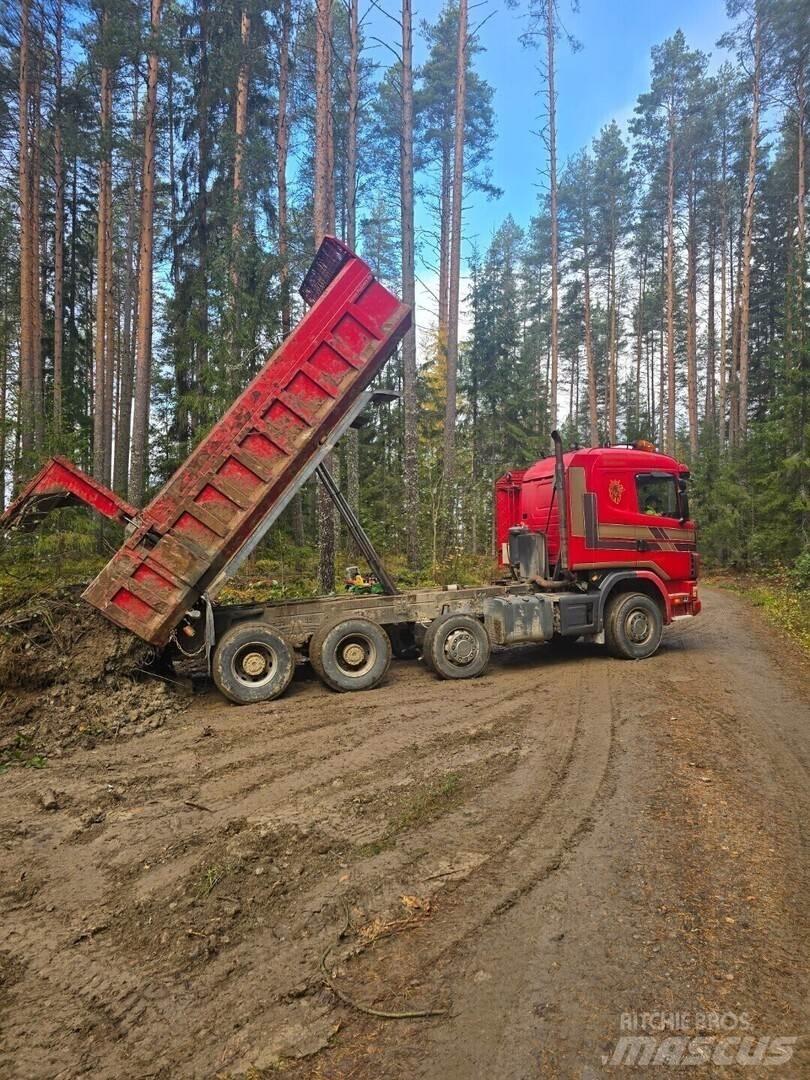 Scania 164 Tipper trucks