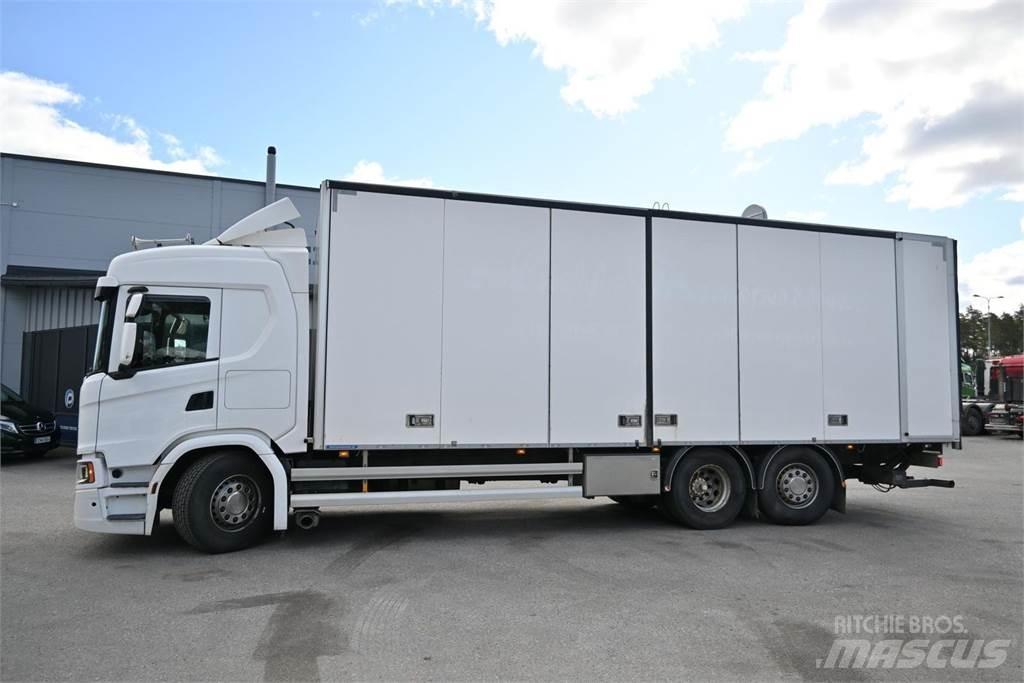 Scania G410 6X2 Van Body Trucks