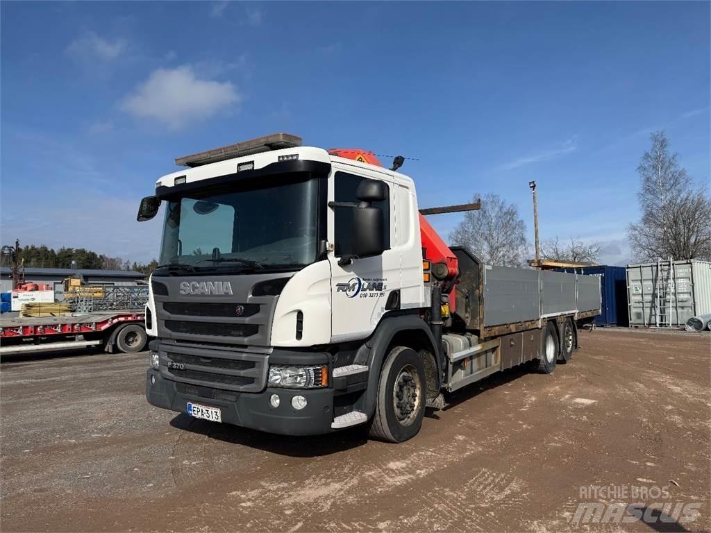 Scania P370 Crane trucks