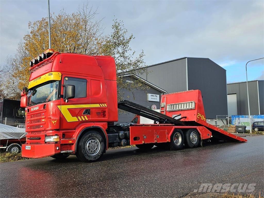 Scania R124 6X2 Car carriers