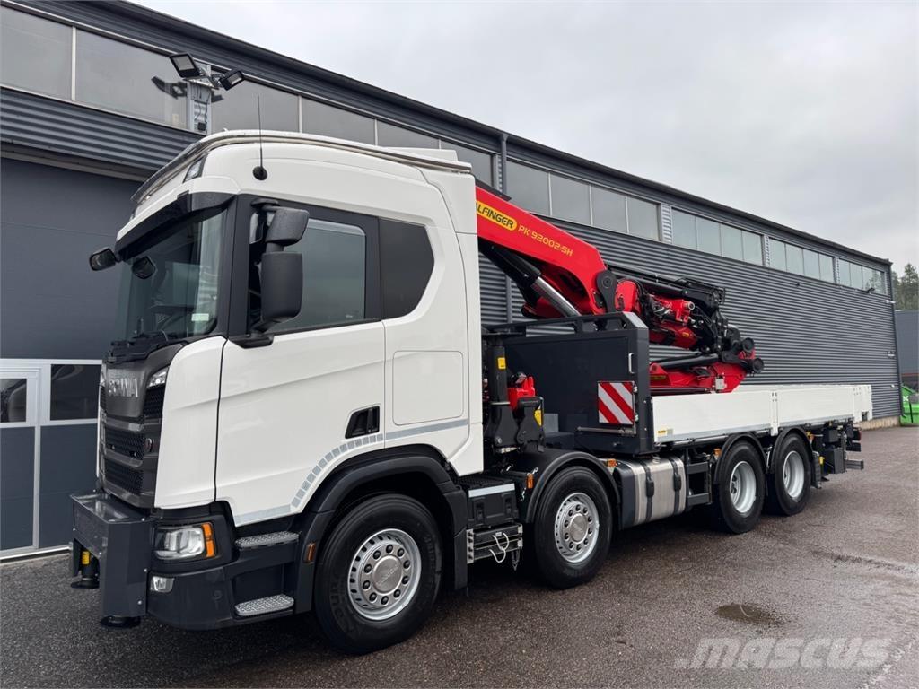 Scania R500 8X4 Crane trucks
