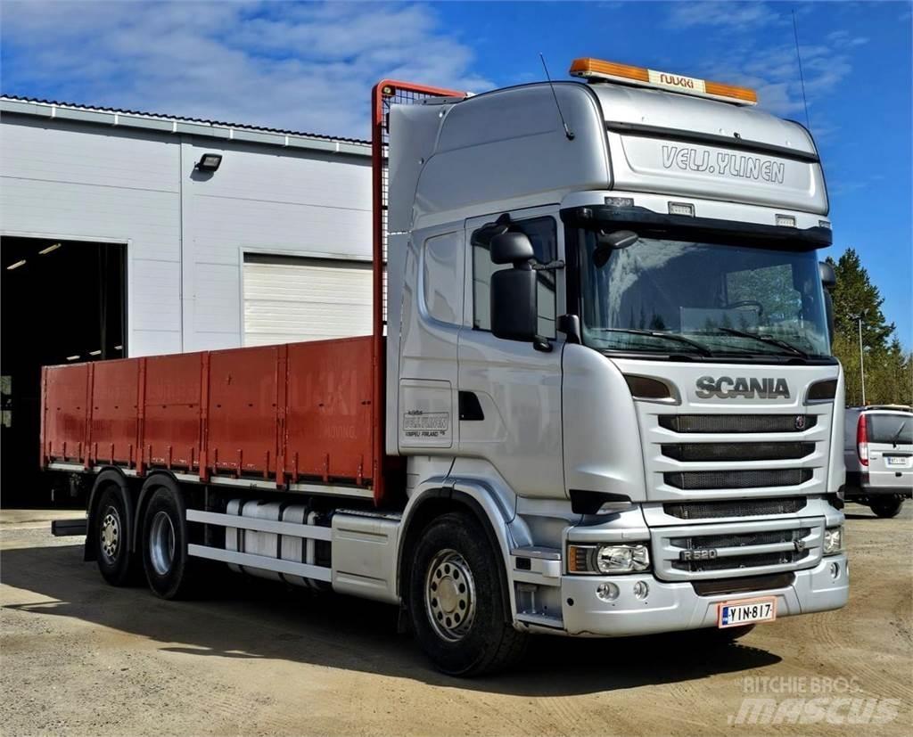 Scania R520 6x2 Flatbed/Dropside trucks