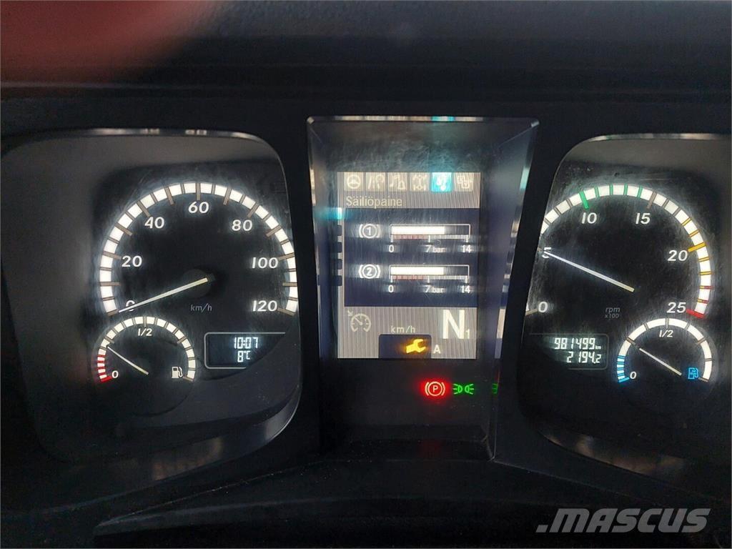 Sisu CK16M 8x4 Timber trucks