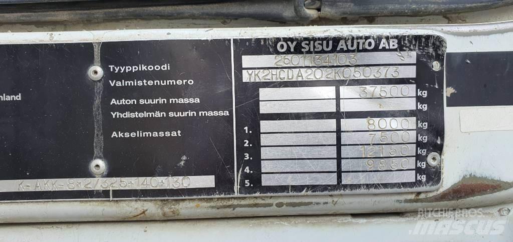 Sisu E12 Tipper trucks