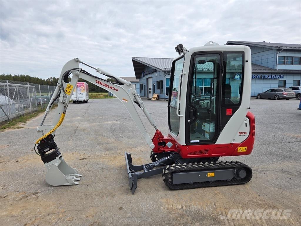 Takeuchi TB216 Mini excavators < 7t