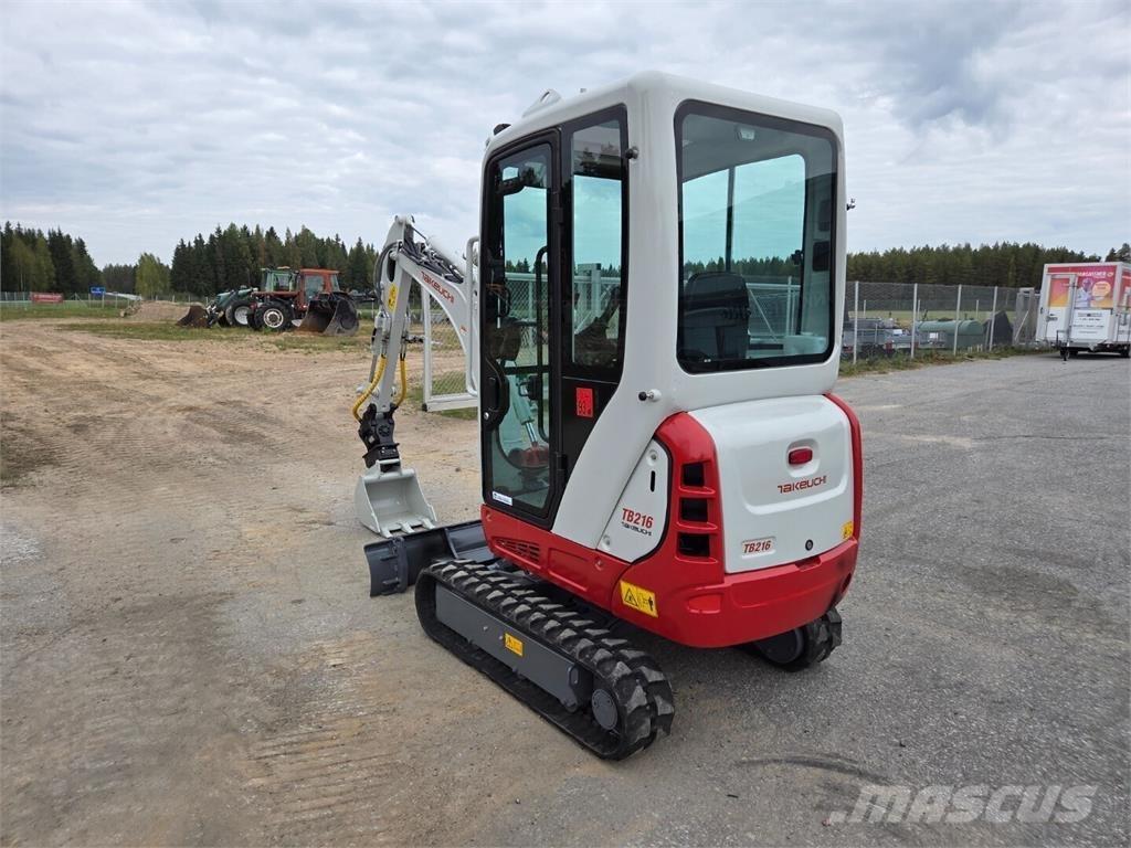 Takeuchi TB216 Mini excavators < 7t