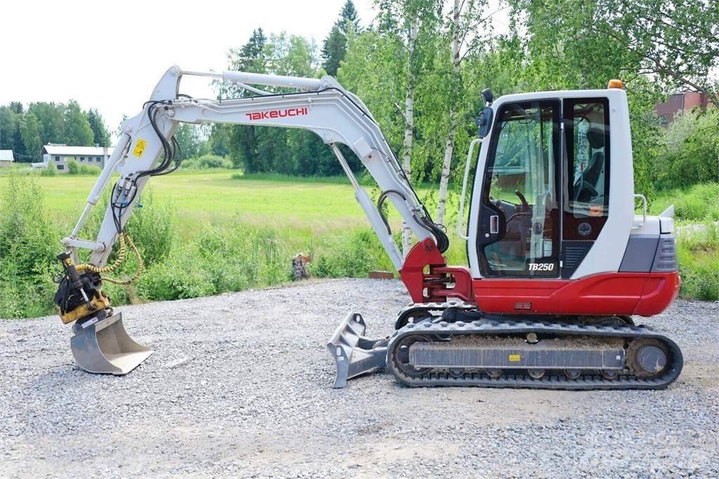 Takeuchi TB250 Mini excavators < 7t