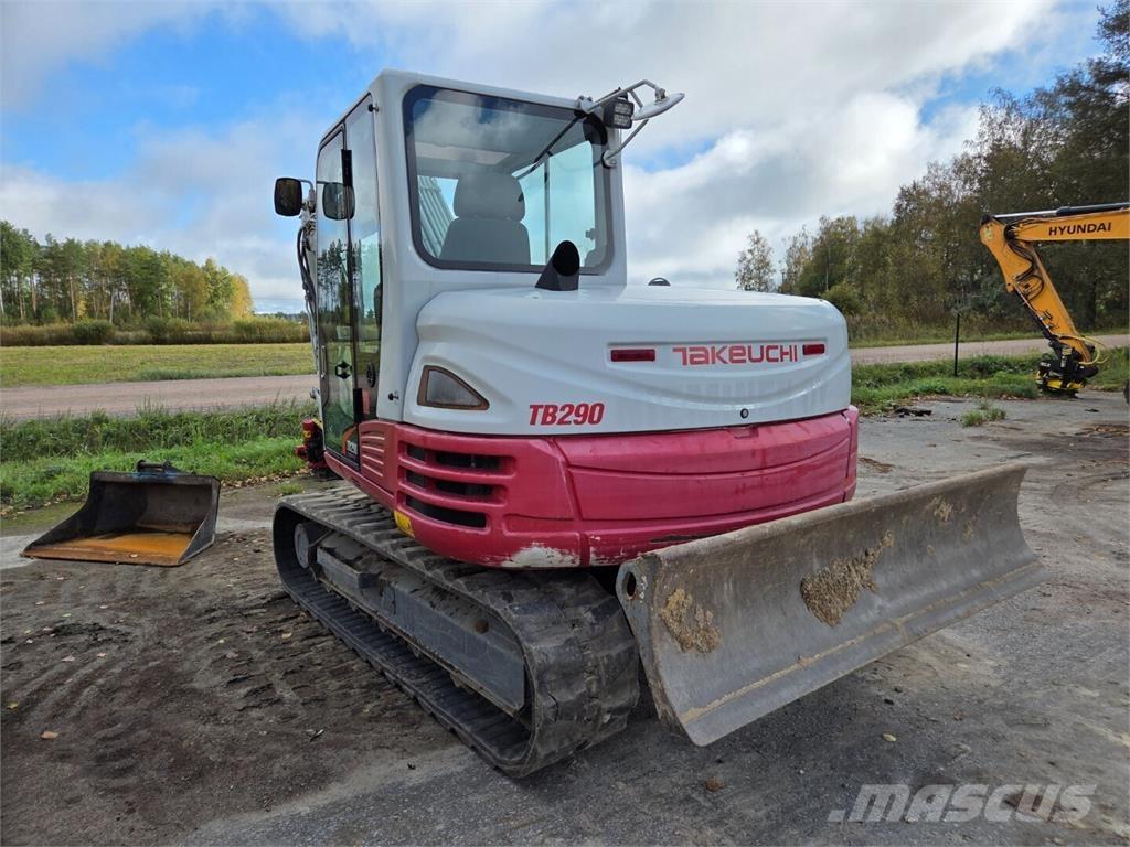 Takeuchi TB290 Midi excavators  7t - 12t