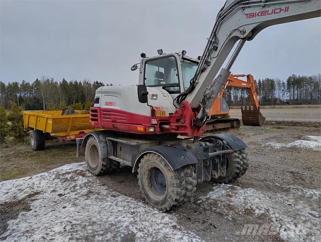 Takeuchi TB295W Wheeled excavators