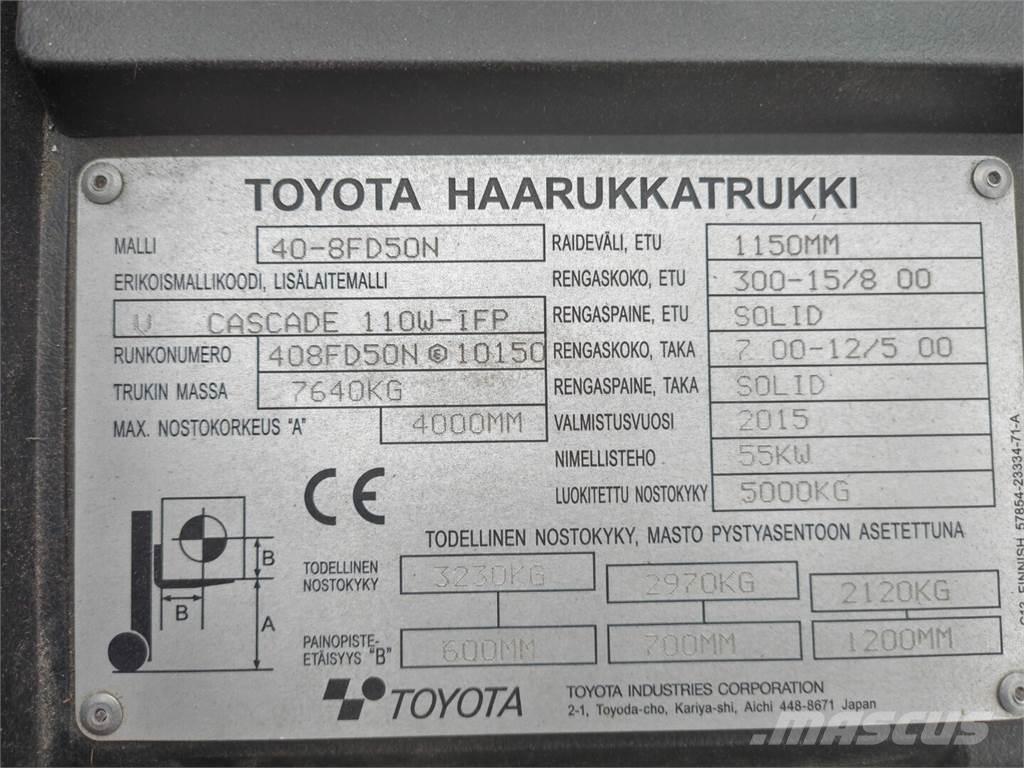 Toyota 40-8FD50N Diesel trucks