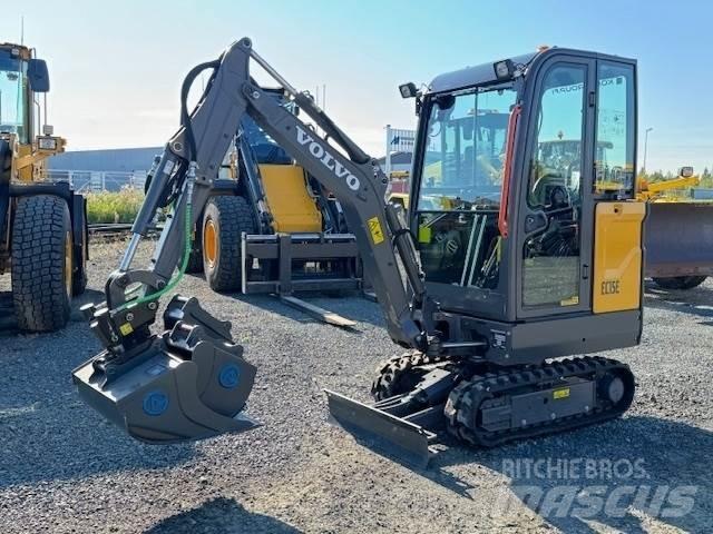 Volvo EC15E Mini excavators < 7t