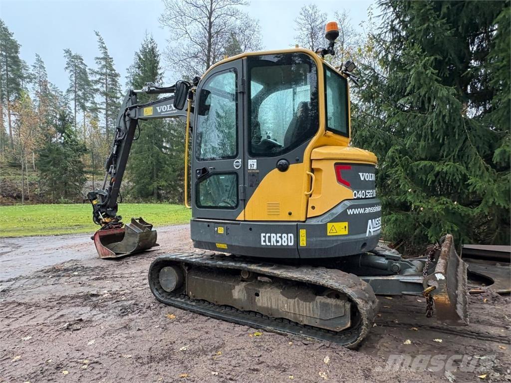 Volvo ECR 58 D Mini excavators < 7t