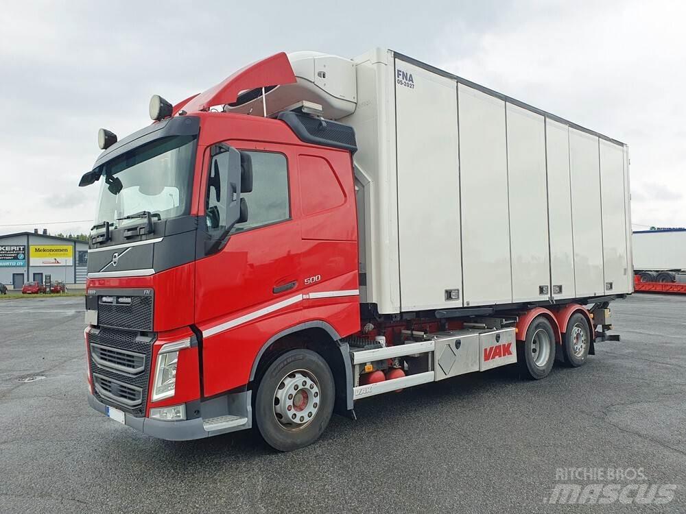 Volvo FH 6X2 -18 Containerframe/Skiploader trucks