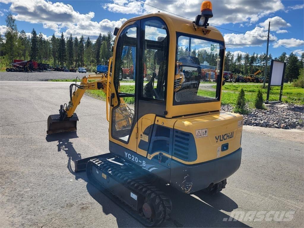 Yuchai YC 20-8 Mini excavators < 7t