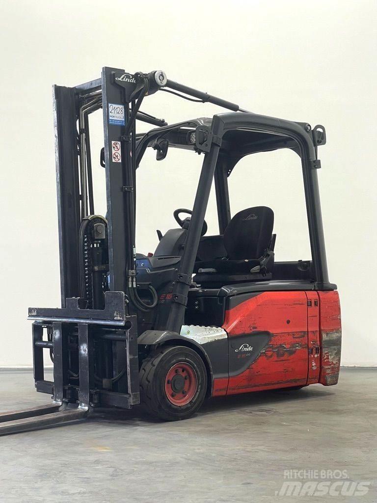 Linde E16L-386-EVO Electric forklift trucks