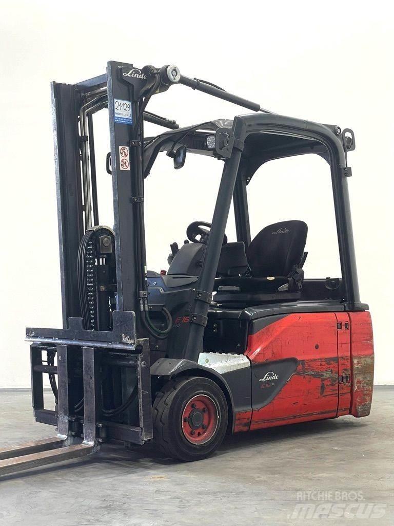 Linde E16L-386-EVO Electric forklift trucks