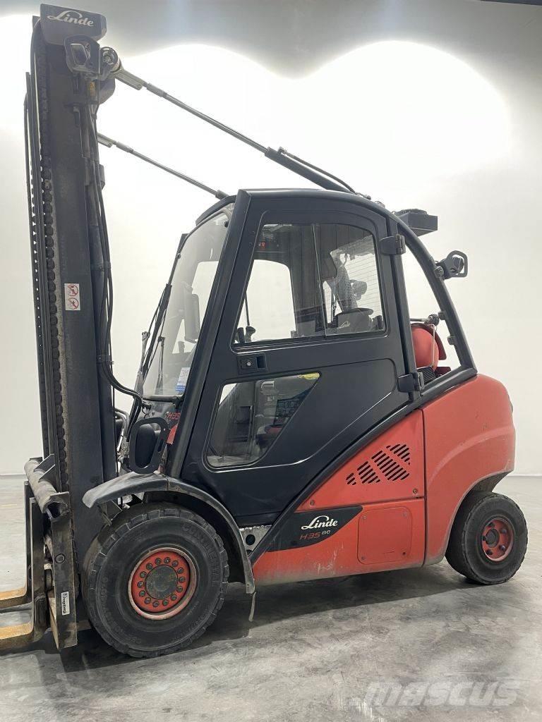 Linde H35T-02-393 LPG trucks