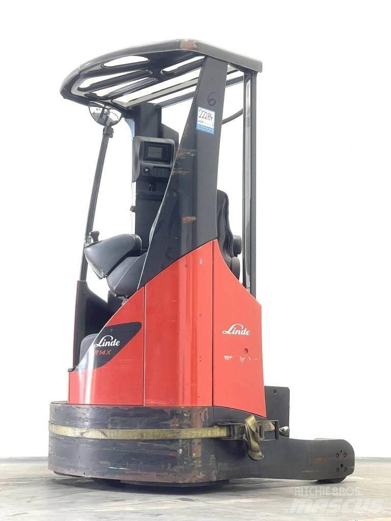 Linde R14X-03 Reach truck