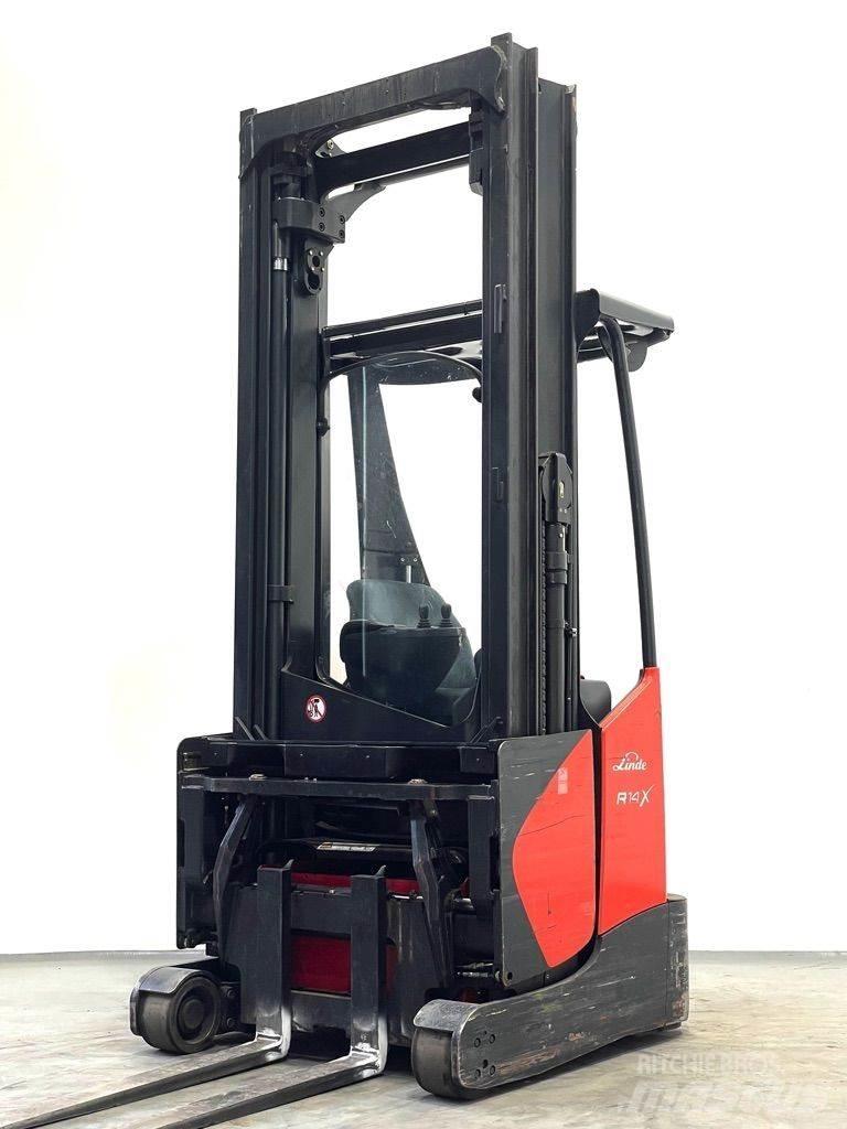 Linde R14X-116 Reach truck