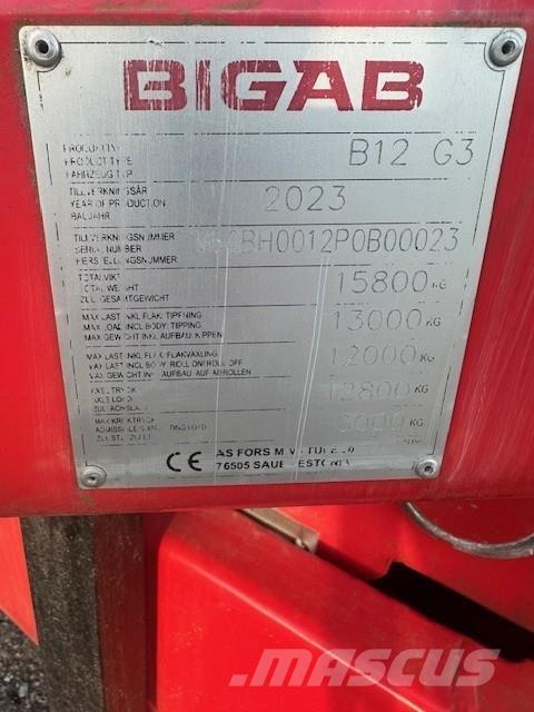 Bigab B12 VÄXLARVAGN Other loading and digging and accessories
