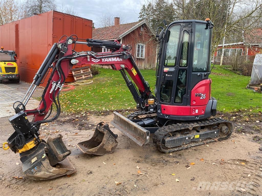 Yanmar VIO26 GRÄVARE Wheel loaders