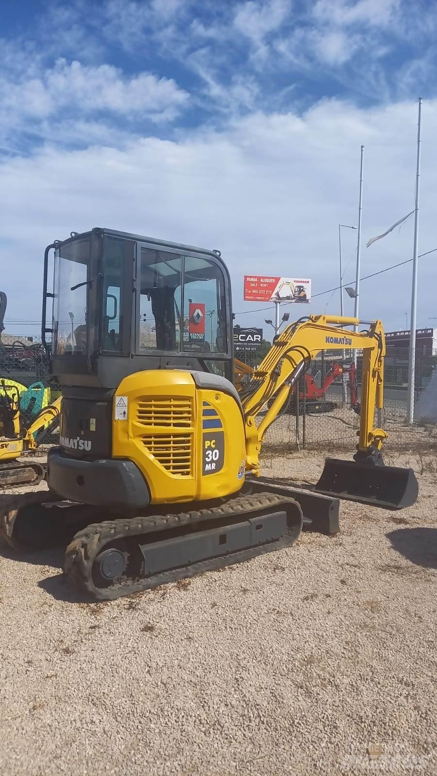 Komatsu PC30MR-2 Mini excavators < 7t